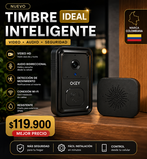 Timbre Inteligente OKEYM9