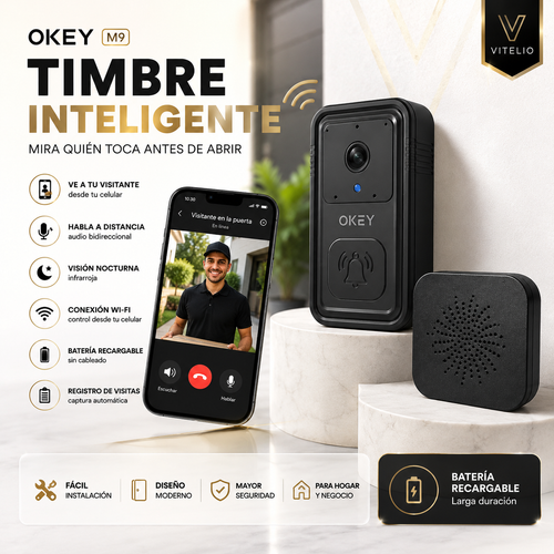 Timbre Inteligente OKEY M9